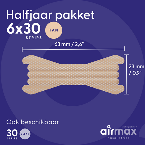 Halfjaarpakket 6 verpakkingen 